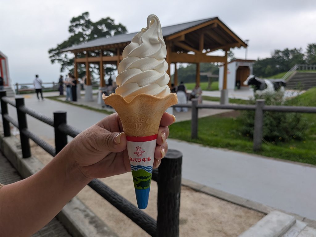みるくの里ソフトクリーム